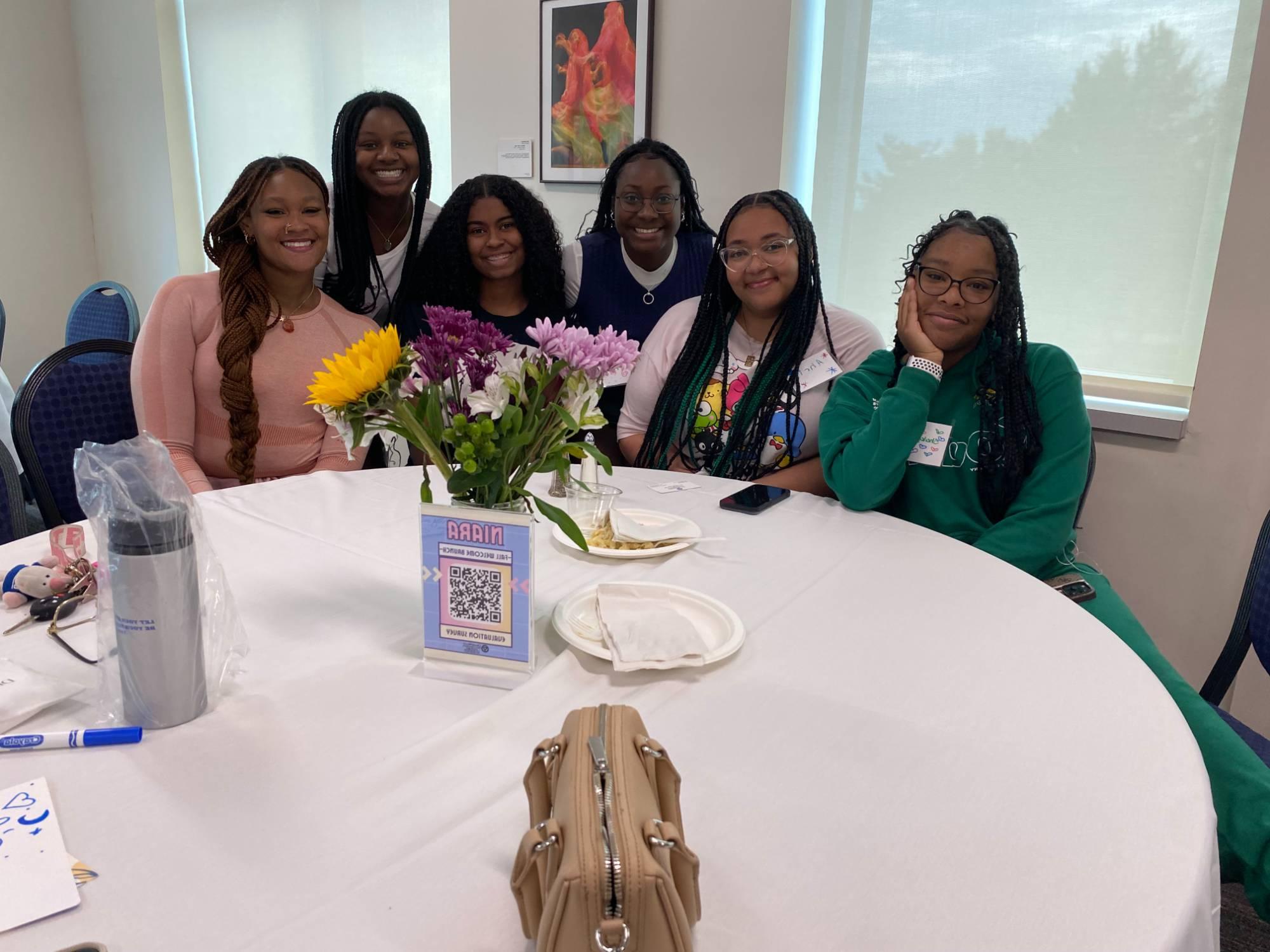 GVSU Students attending fall 2023 NIARA Fall Welcome Brunch